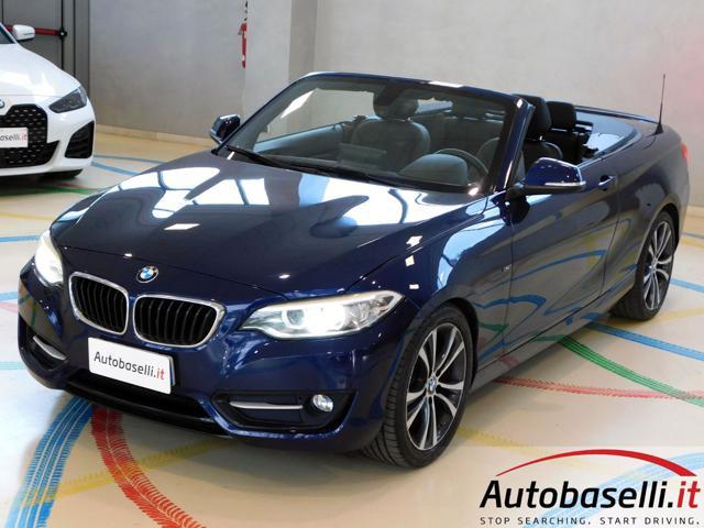 BMW 220 D CABRIO SPORT AUTOMATICA 190CV EURO 6B