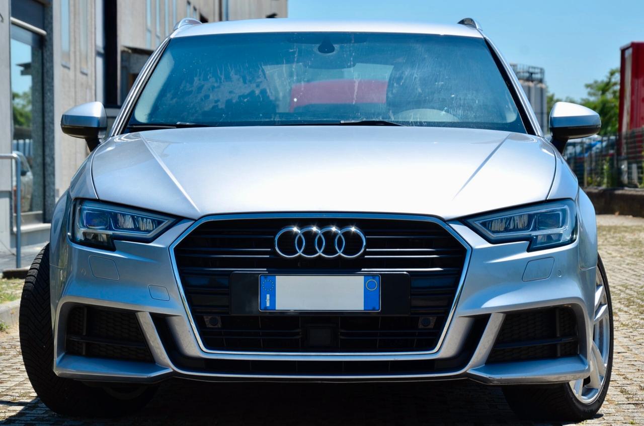 AUDI A3 SPORTBACK S-LINE 30 1.5 G-TRON 131cv S-TRONIC, UFF ITALIANA, EURO 6D, NAVI, FARI LED, PERMUTE