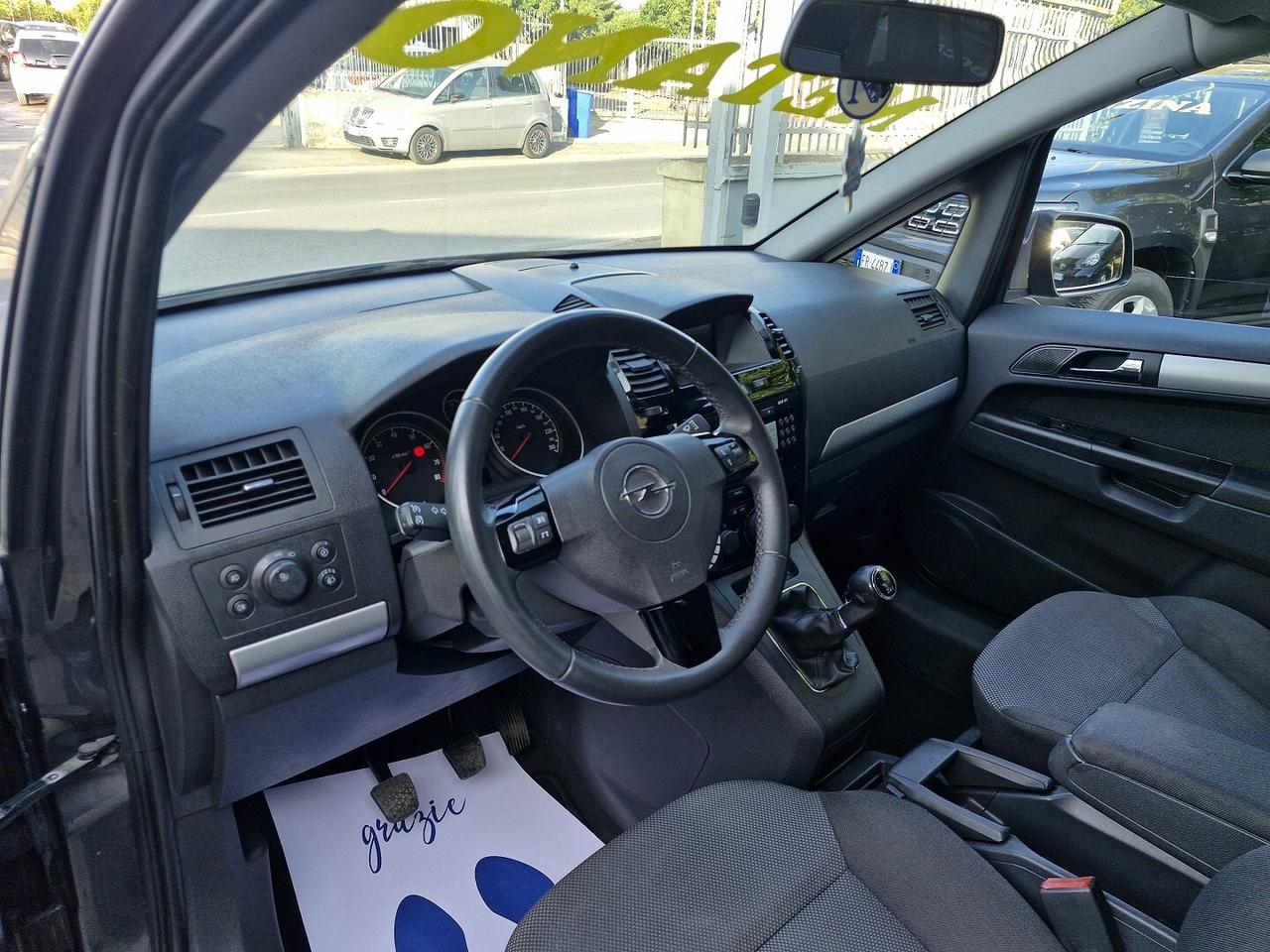 OPEL ZAFIRA 1.6 150CV BZ/METANO 7 POSTI 138000KM