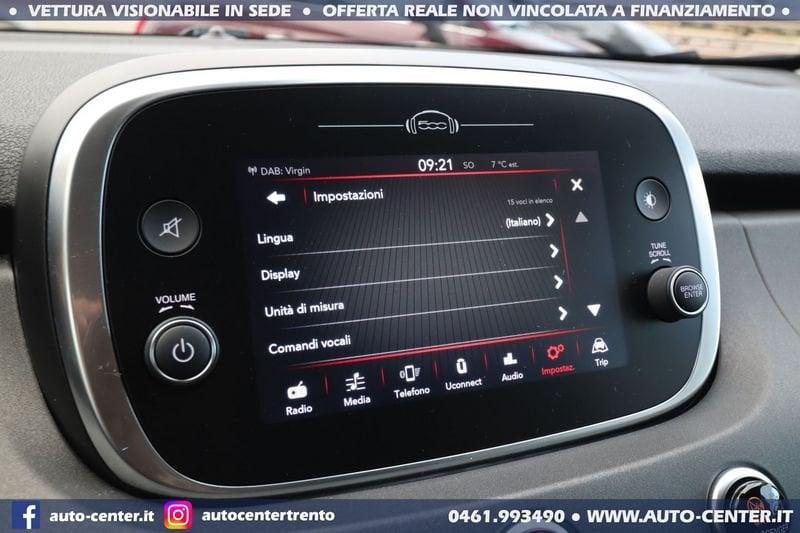 FIAT 500X 1.3 MJT 95CV Cross *GANCIO TRAINO