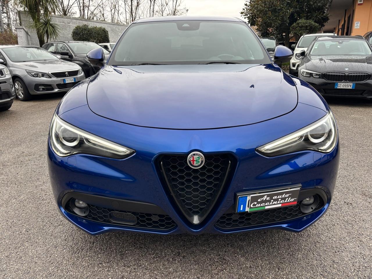 Alfa Romeo Stelvio 2.2 Turbodiesel 190 CV Q4 SPRINT 2022 BLU NAVARRA