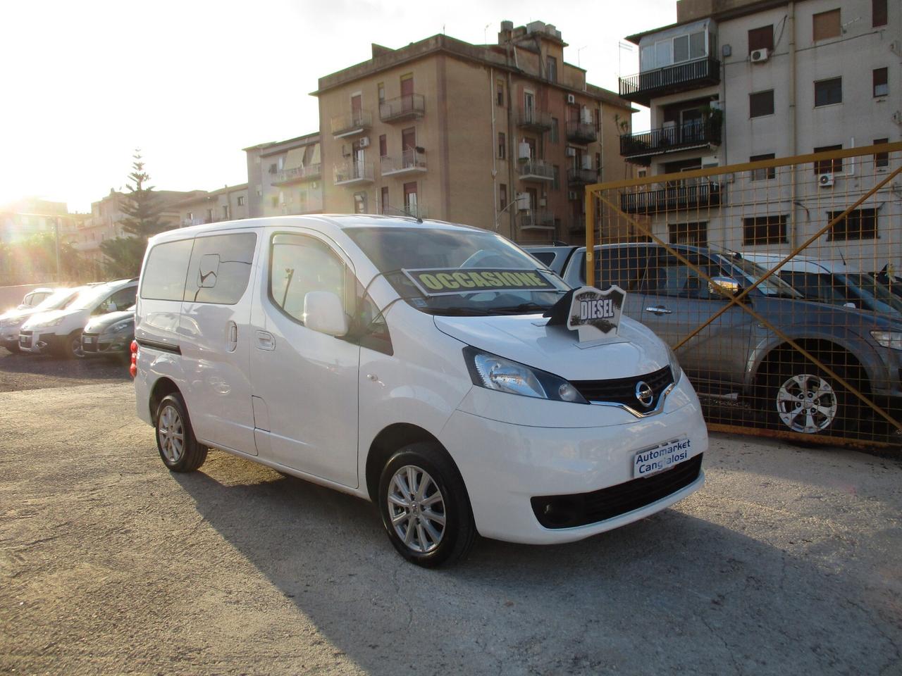 Nissan NV200 Evalia 1.5 dCi 110 CV 7 POSTI GANGIO TRAINO