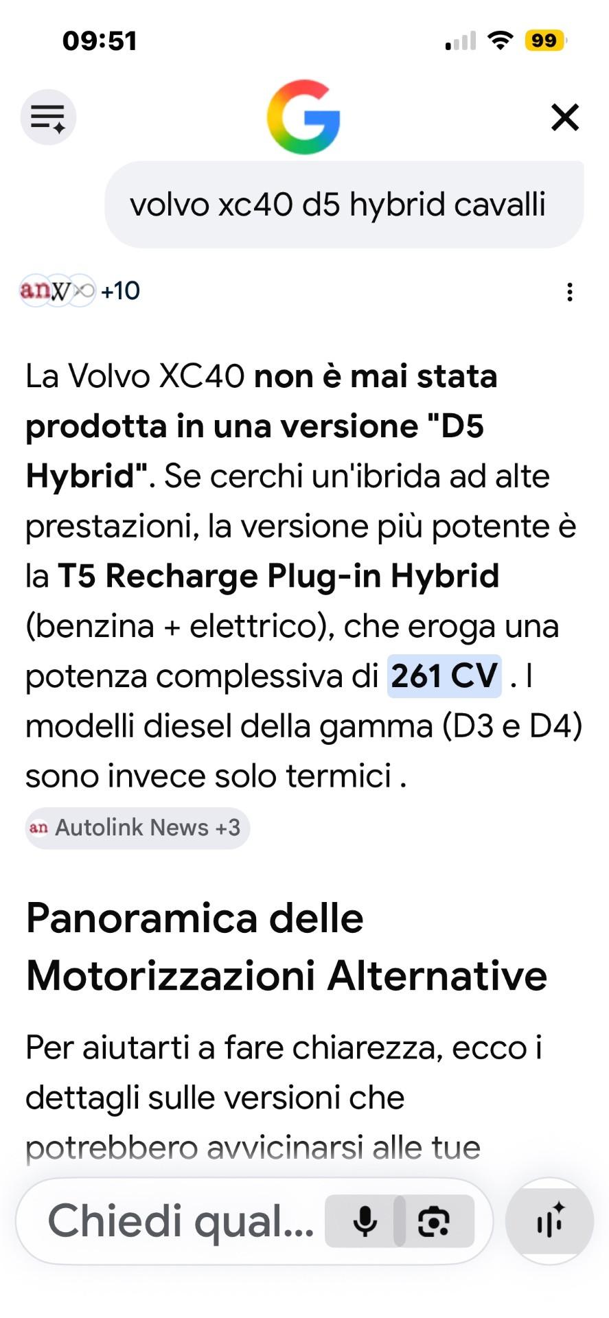 VOLVO XC40 km. 82.000! T5 Plug-in Hybrid