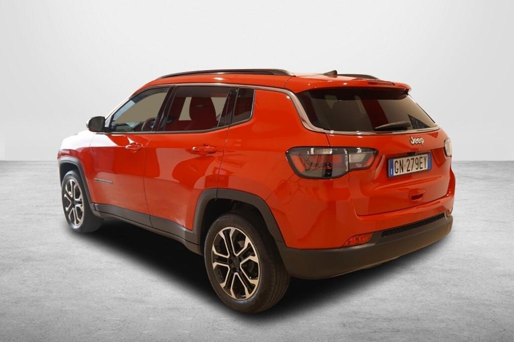 JEEP COMPASS 1.6 M-JET 16V 130CV 6M. 2WD LIMITED ( FARI LED - COCKPIT - ADAPTIVE CRUISE - PELLE - MIRROR - TELECAMERA POST. - CERCHI 18 )