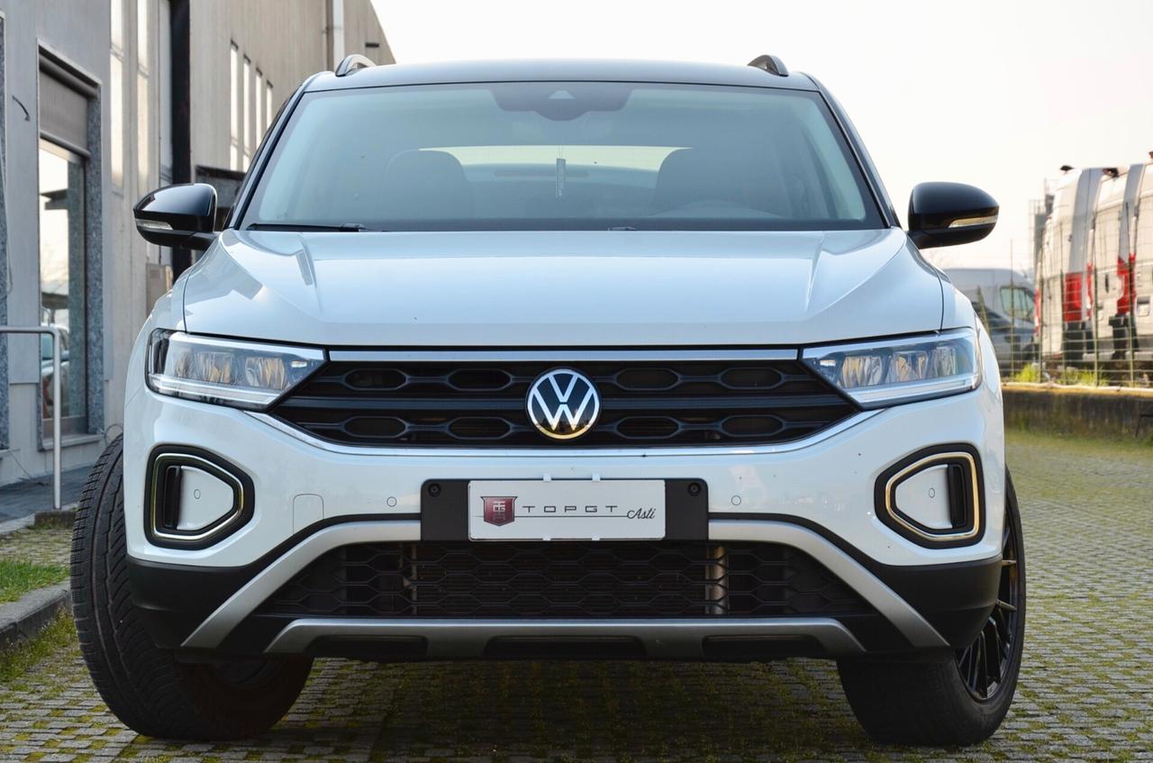 VOLKSWAGEN T-ROC 1.0 TSI SPORT 116cv, GARANZIA UFF VW, UNICOPROPRIETARIO, EURO 6E, FARI LED, APPLE ANDROID, PERMUTE