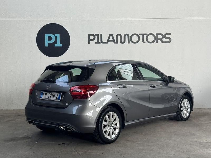 Mercedes-Benz Classe A A 160 d Sport AUTOMATICA NEOPATENTATI CRONOLOGIA TAGLIANDI