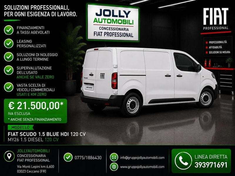 FIAT Scudo Fiat Scudo Blue Hdi 1.5 diesel 120 cv offerta Iva 22% esclusa