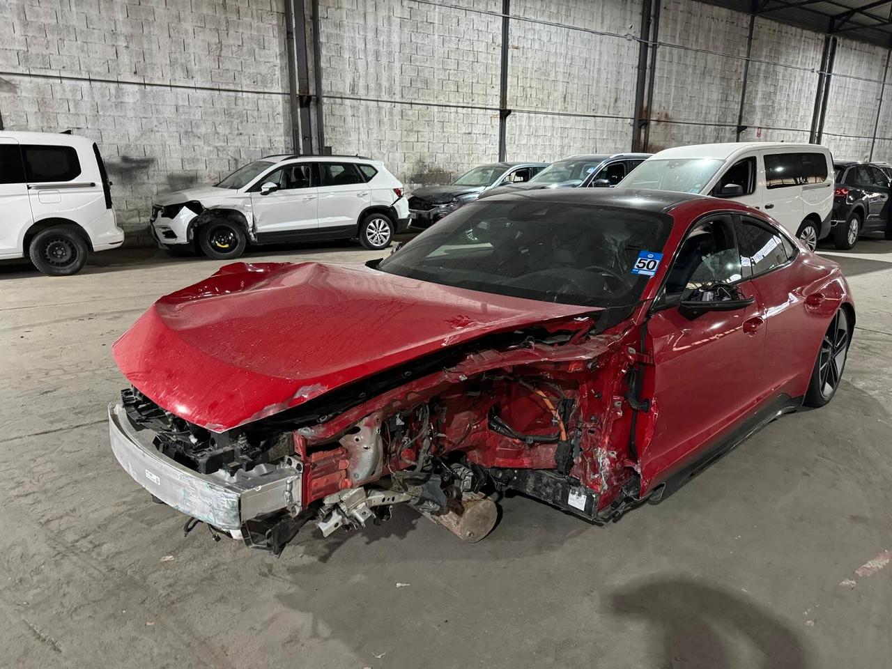 Audi e-tron RS etron GT 2022 INCIDENTATA