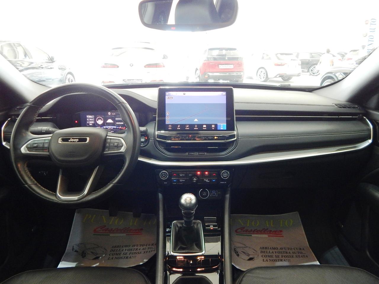 Jeep Compass 1.6 mjt "S" 130cv TETTO-NAVI-PELLE-PARK-RADAR-LED