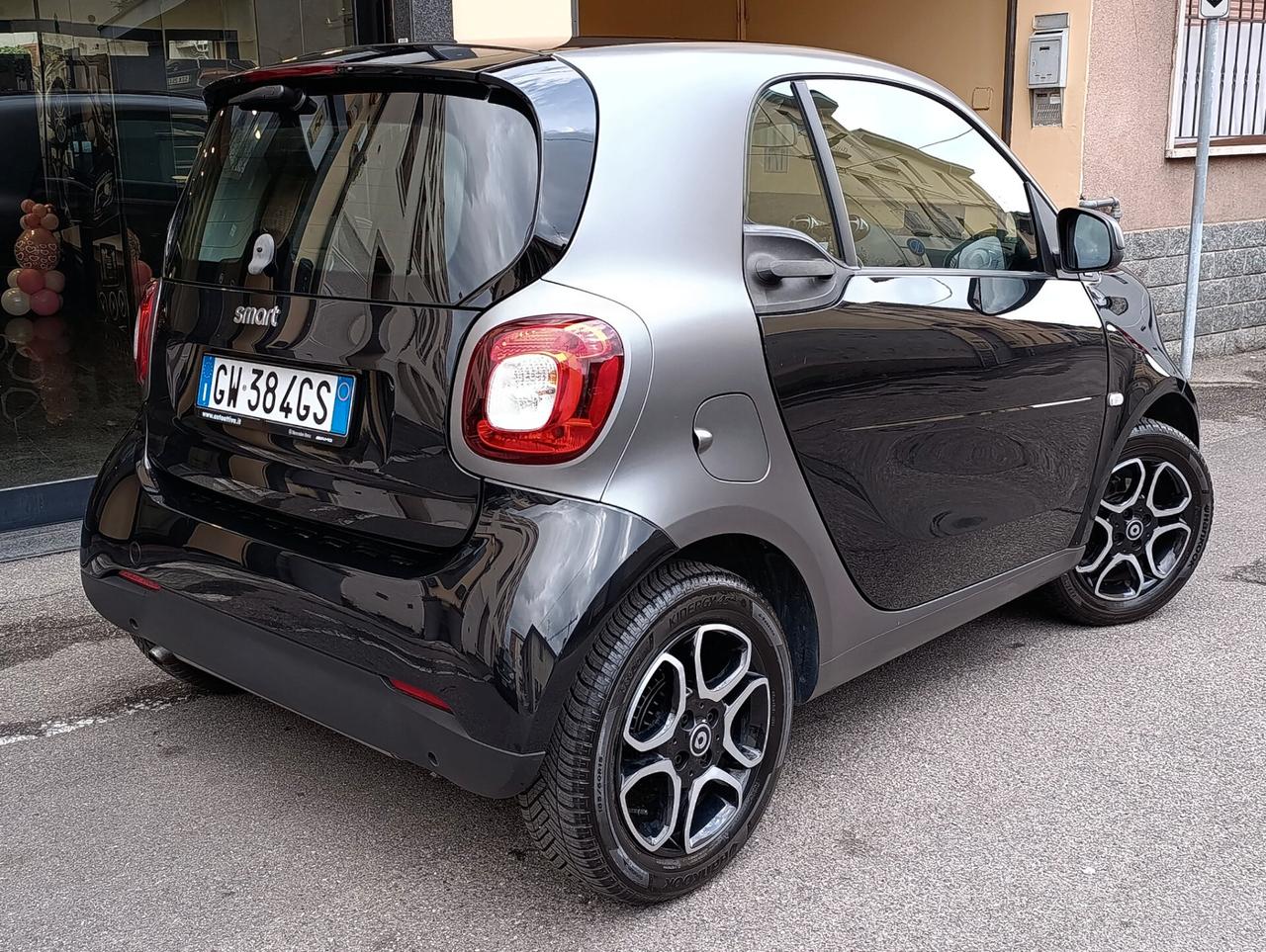 Smart ForTwo 90 0.9 Turbo twinamic Passion Nero e Opaco Navi full