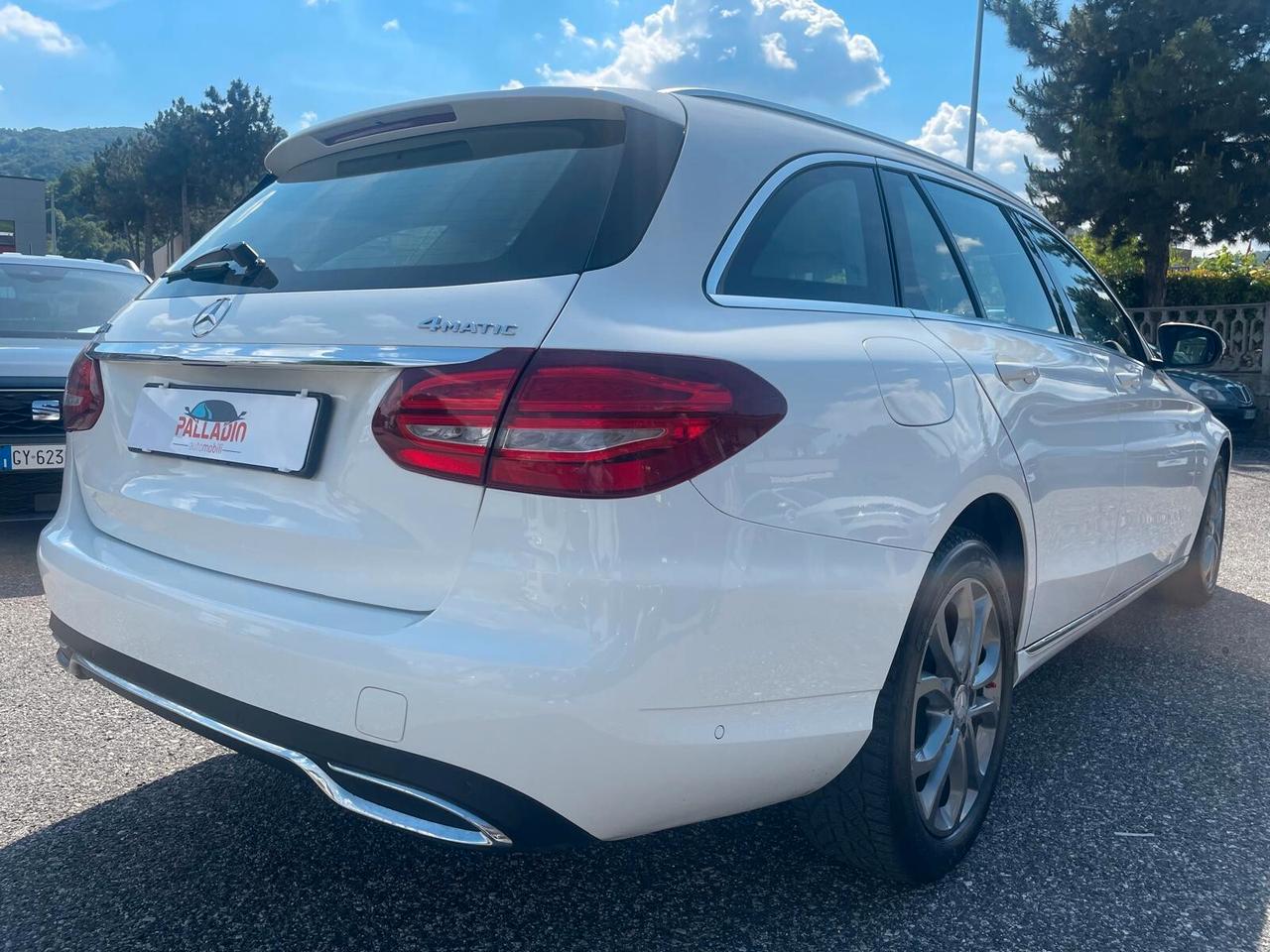 MERCEDES C 220d SPORT 4MATIC STATION WAGON AUTOMATICA – TRAZIONE INTEGRALE