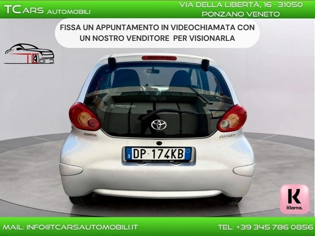 TOYOTA AYGO 1.0 BENZINA-AUTOMATICA-GARANZIA TCARS