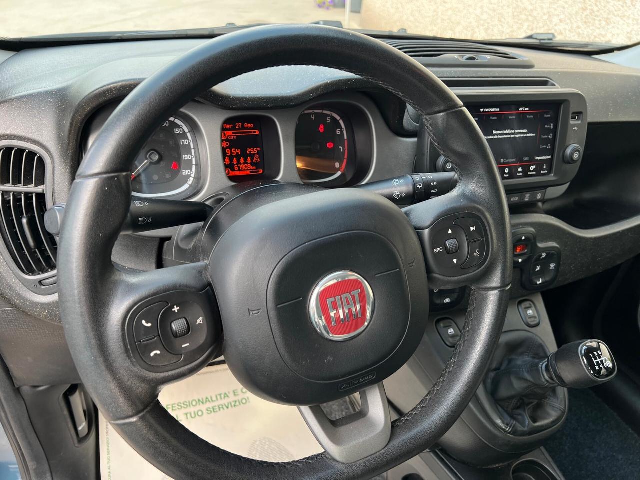 Fiat Panda Cross 0.9 TwinAir Turbo S&S 4x4/SEDILI RISCALDABILI / UNICO PROPRIETARIO/GRIGIO BLU