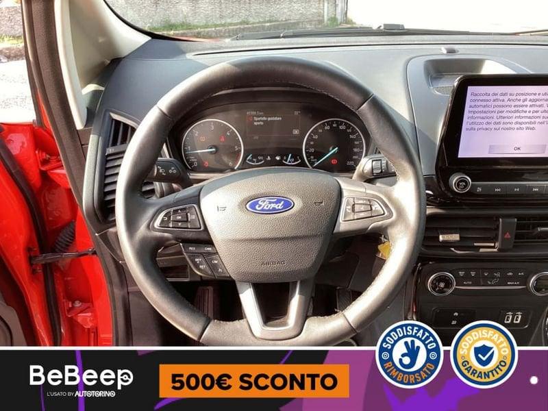 Ford EcoSport 1.5 ECOBLUE TITANIUM S&S 95CV MY20.25