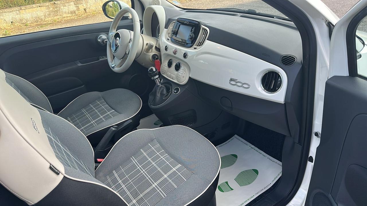 Fiat 500 1.2 lounge GPL