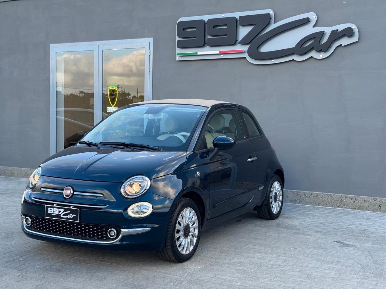 Fiat 500 C 1.0 Hybrid Lounge - COME NUOVA - COLORE BLU DIPINTO DI BLU