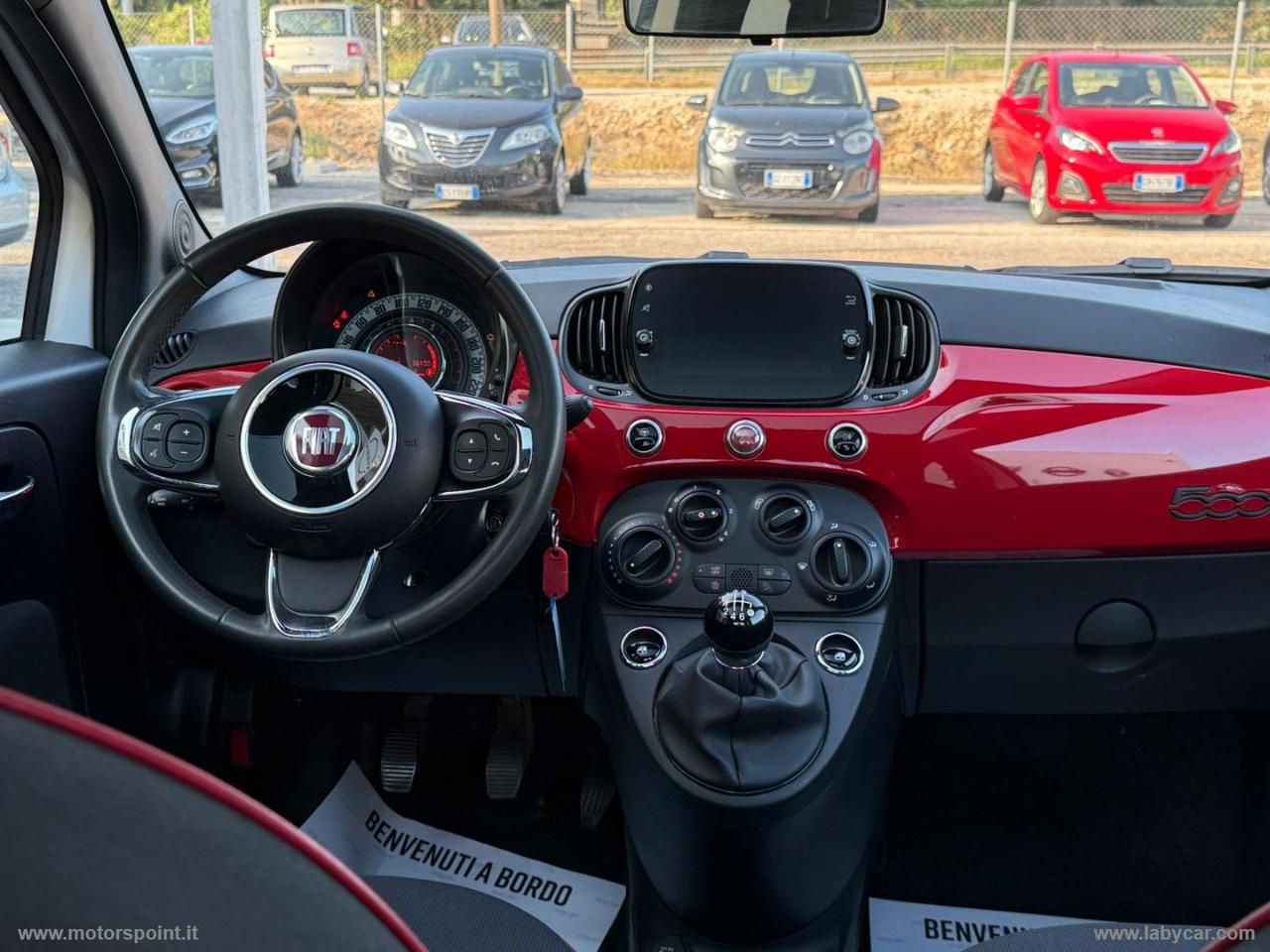 FIAT 500 1.0 Hybrid Red