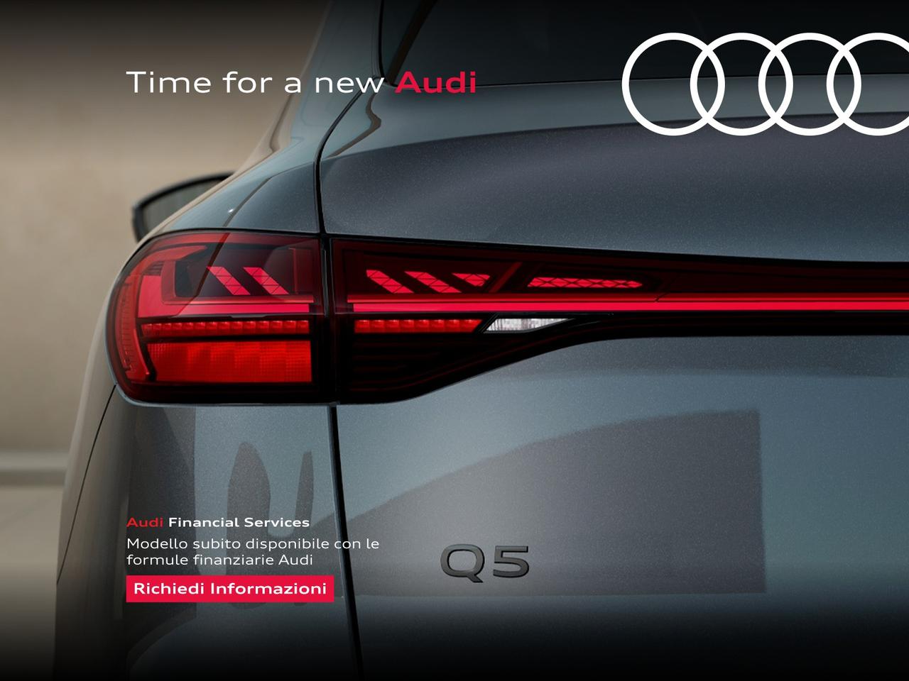 Audi Q5 sportback 2.0 tdi mhev+ s line edition quattro 204cv s-tronic
