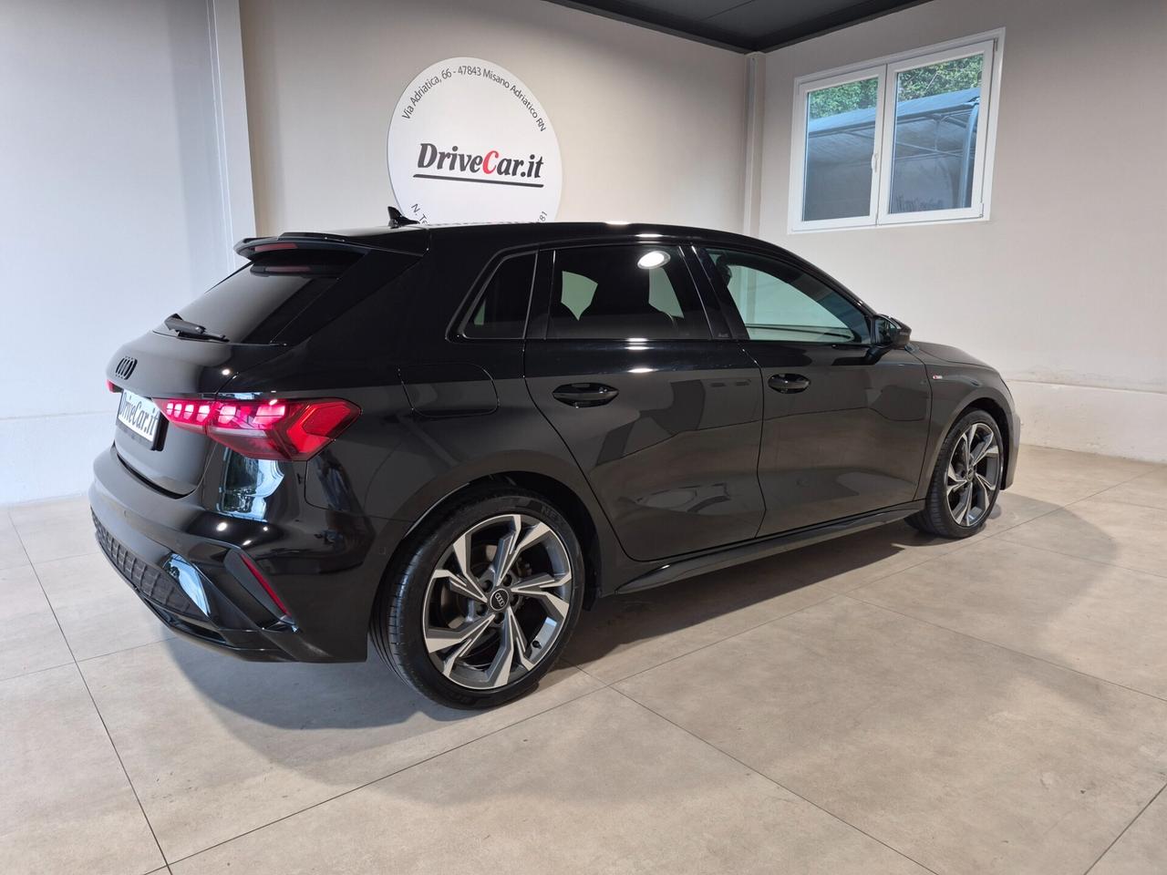 Audi A3 SPB 1.5 TFSI/MHEV S LINE 150CV S-TRONIC LED NAVI APPLE CAR PLAY/ANDROID AUTO C.18 RETROCAMERA ACC SEDILI ELETTRICI RISC.