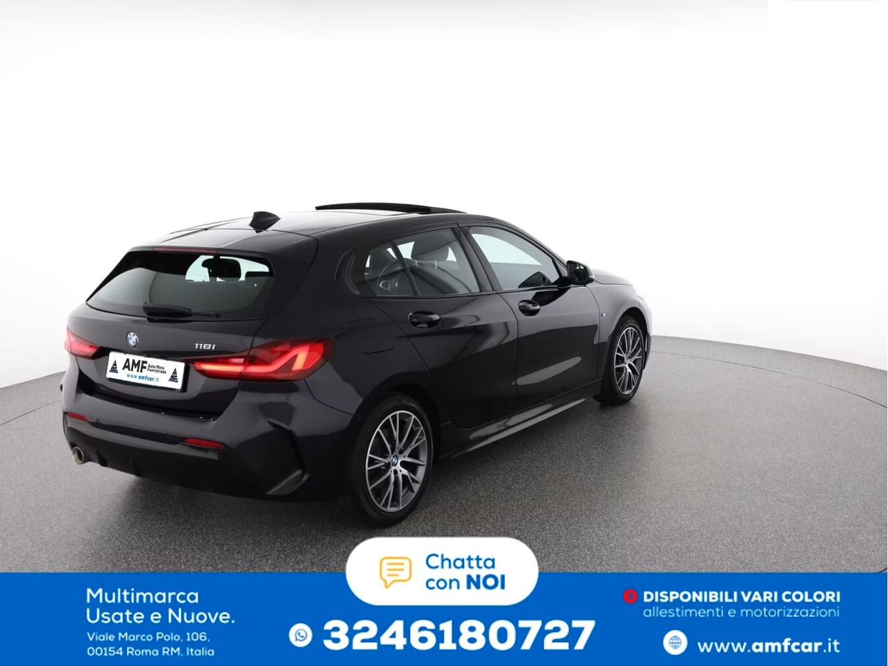 Bmw 118i 5p. M sport Navi Pelle Pelle, Camera, Shadow