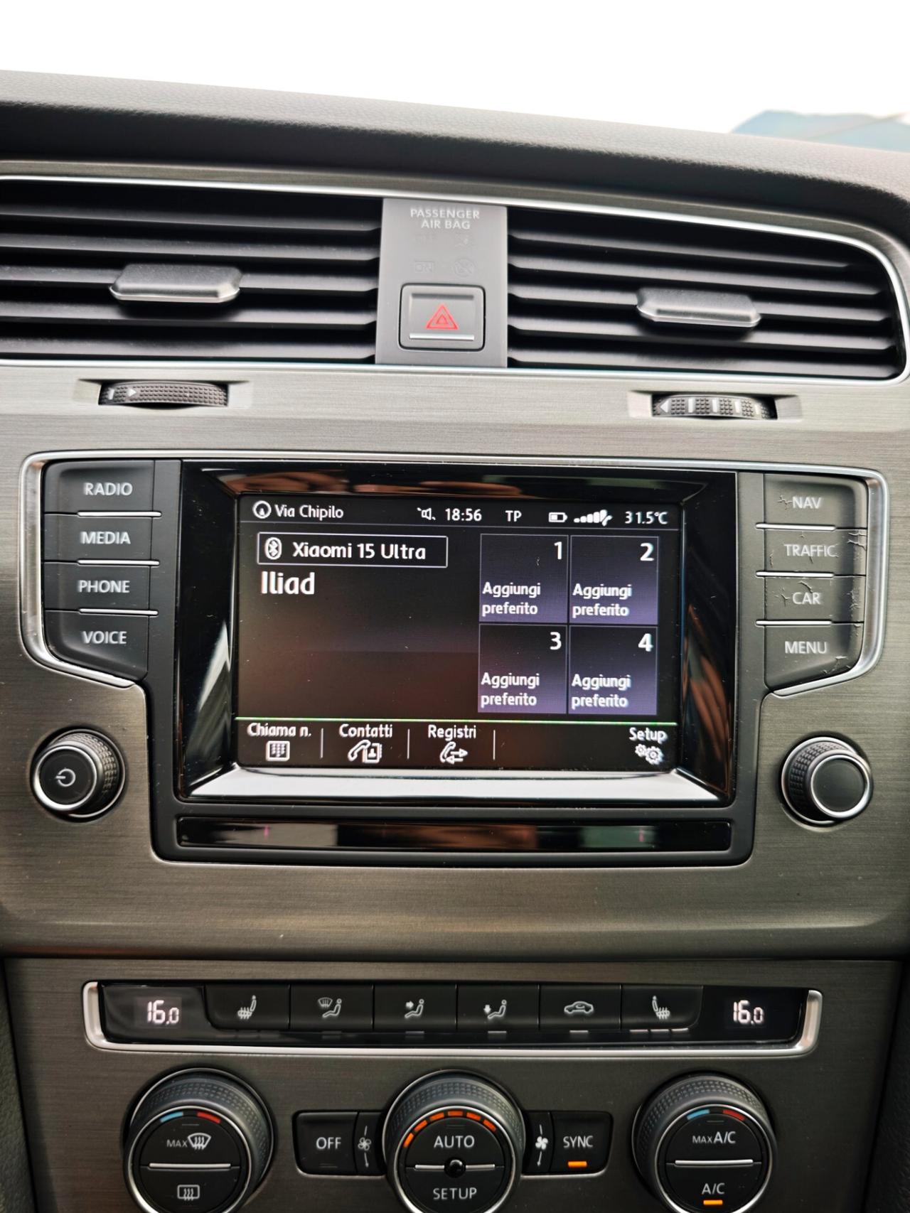 Volkswagen Golf 1.6 TDI 105 CV - PERFETTA AL 100% -