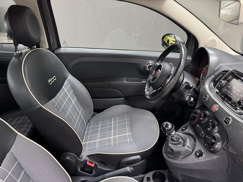 FIAT 500 1.2 Lounge 69cv TETTO APRIBILE NAVI SENSORI