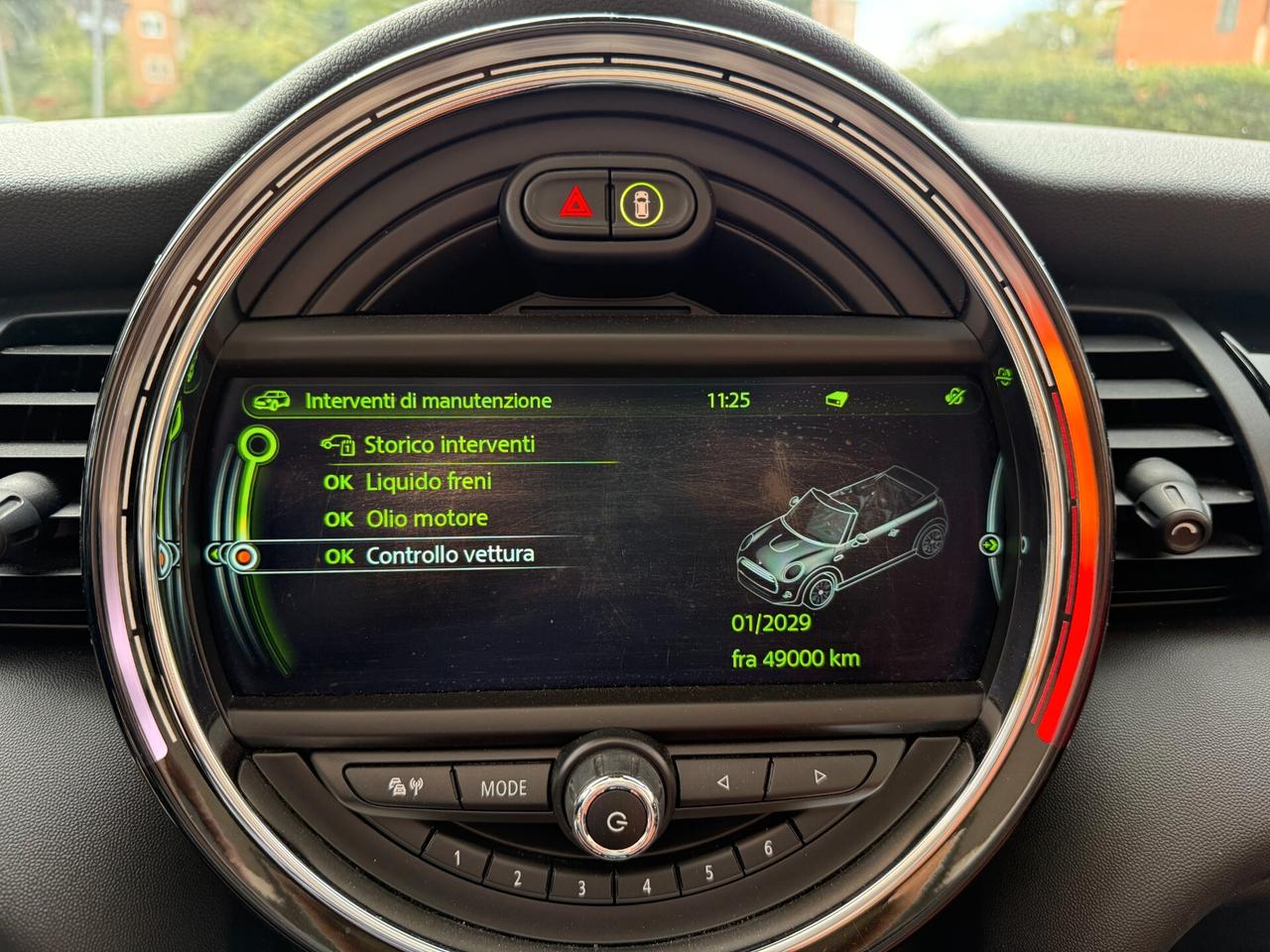 Mini John Cooper Works Cabrio 2.0 Full Optional, Head-Up display, Sedili in pelle, Retrocamera, Palette al volante