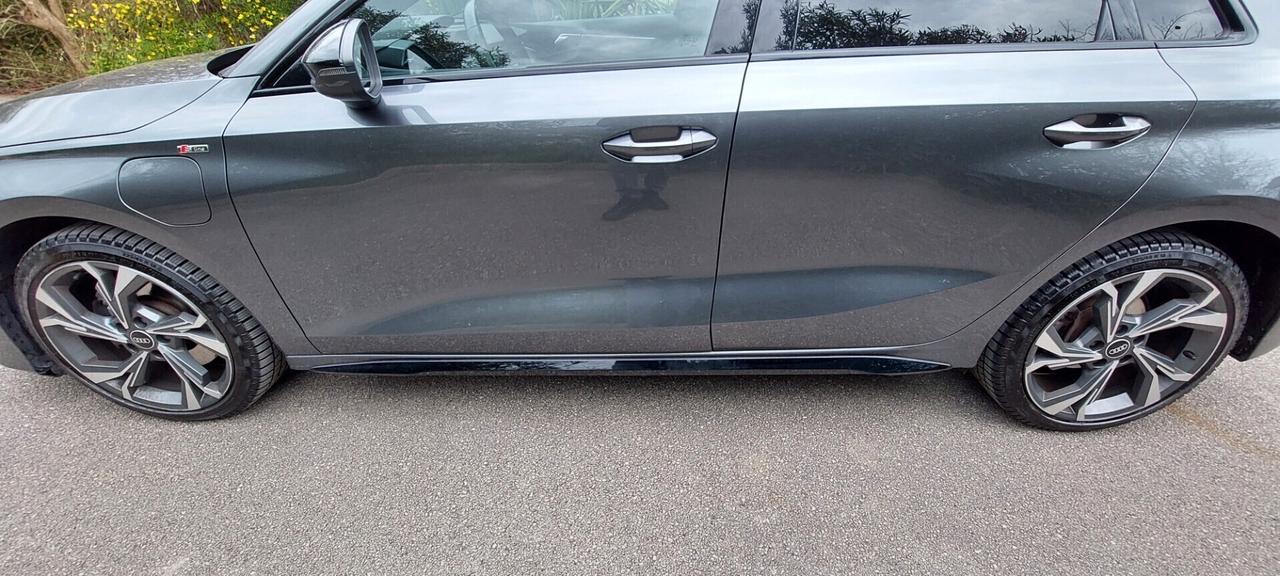 A3 SPB 4.0 TSI S-LINE AUTOMATICA ELETTRICA IBRIDA BENZINA 150 CV NAVI LEGA COCKPIT VIRTUAL