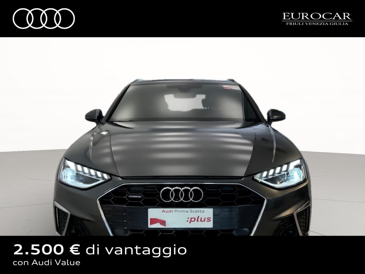 Audi A4 avant 40 2.0 tdi mhev s line edition quattro 204cv s-tronic