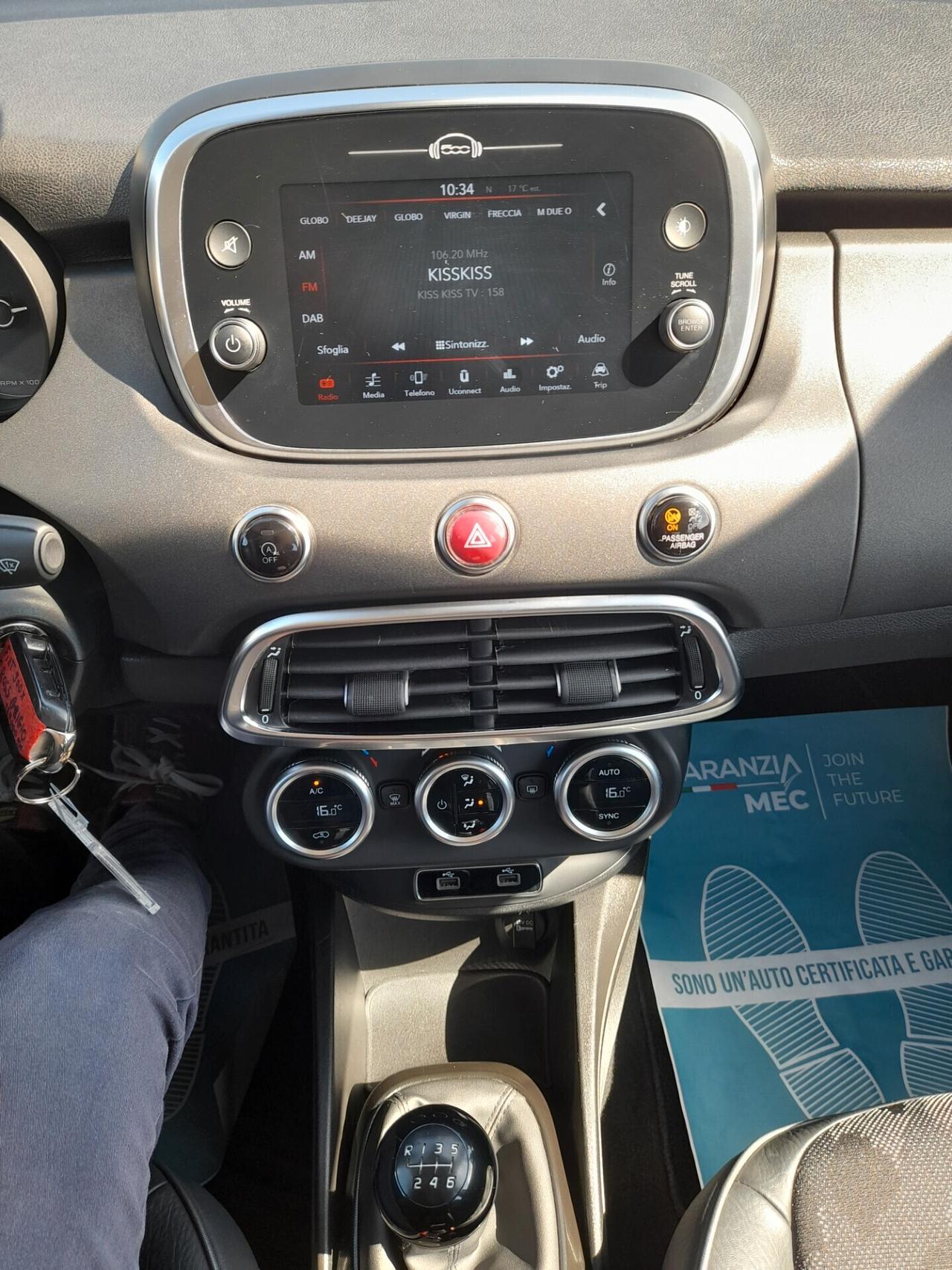 Fiat 500X 1.0 T3 120 CV Cross anno 2021