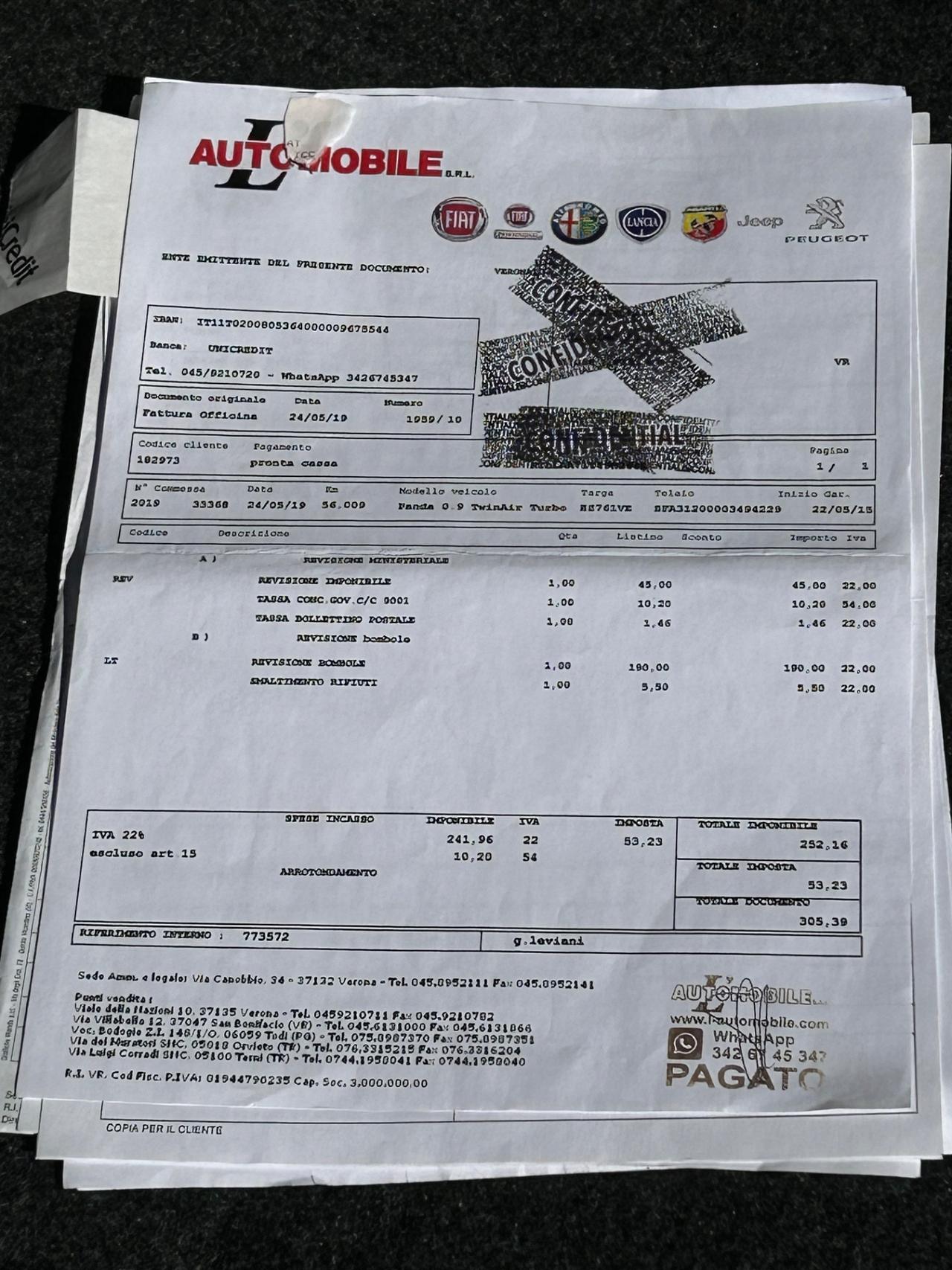 Fiat Panda 0.9 TwinAir Turbo Natural Power Easy