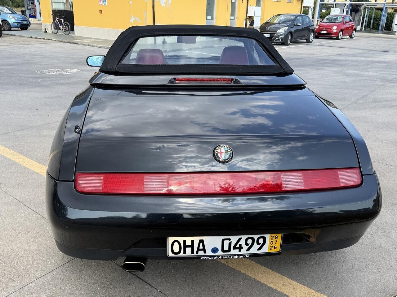 ALFAROMEO GTV SPIDER 2.0 INTERNI IN PELLE ROSSA