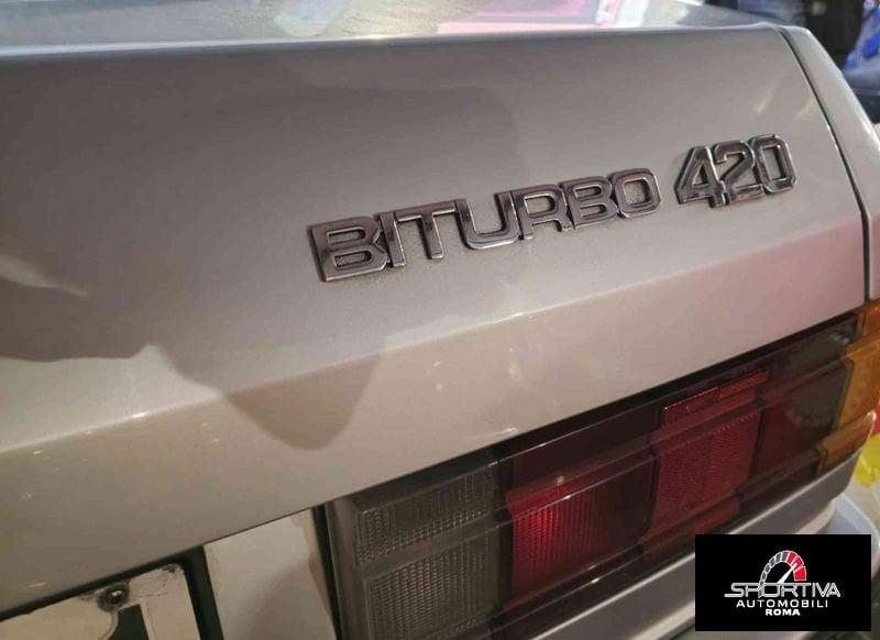 Maserati Biturbo 420 BITURBO UNICOPROPRIETARIO