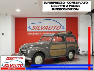 FIAT 500 C BELVEDERE GIARDINETTA METALLICA (1954)