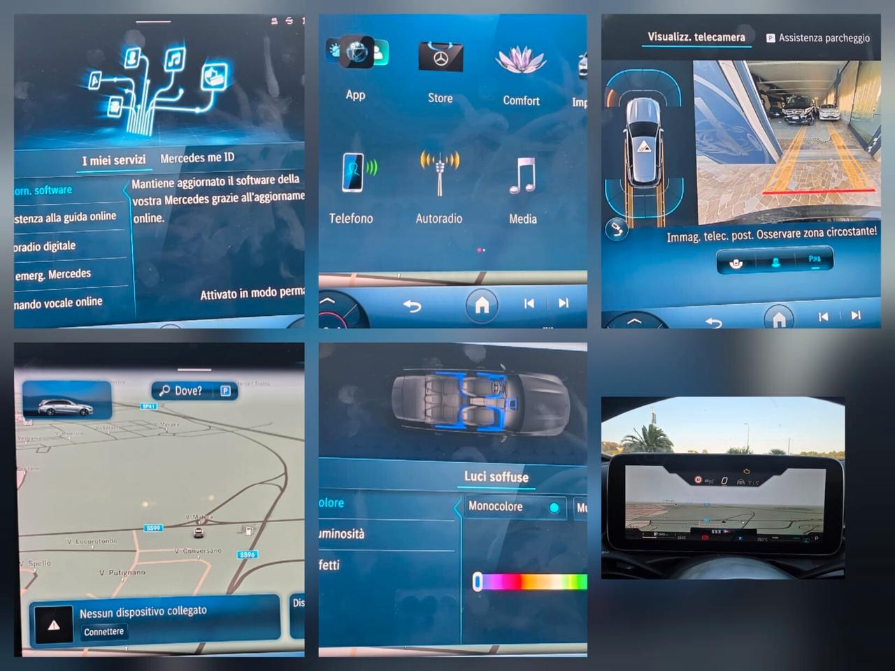 Mercedes-benz C 200 d Mild hybrid S.W. Premium Plus#LED#PELLE#TETTO#VIRTUAL#CARPLAY#CAM