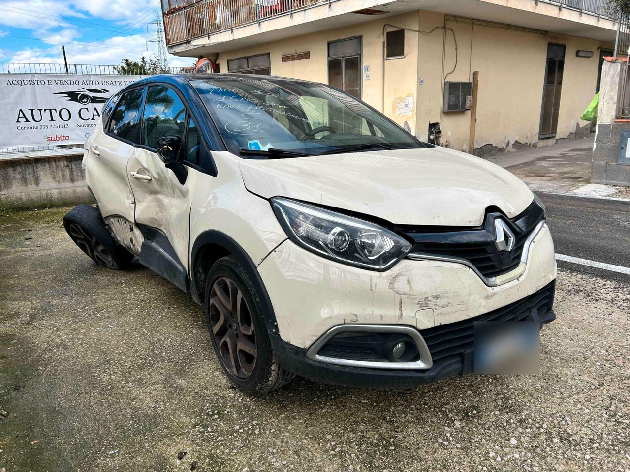 Renault Captur 1.5 dCi 90CV - 2015 Incidentata