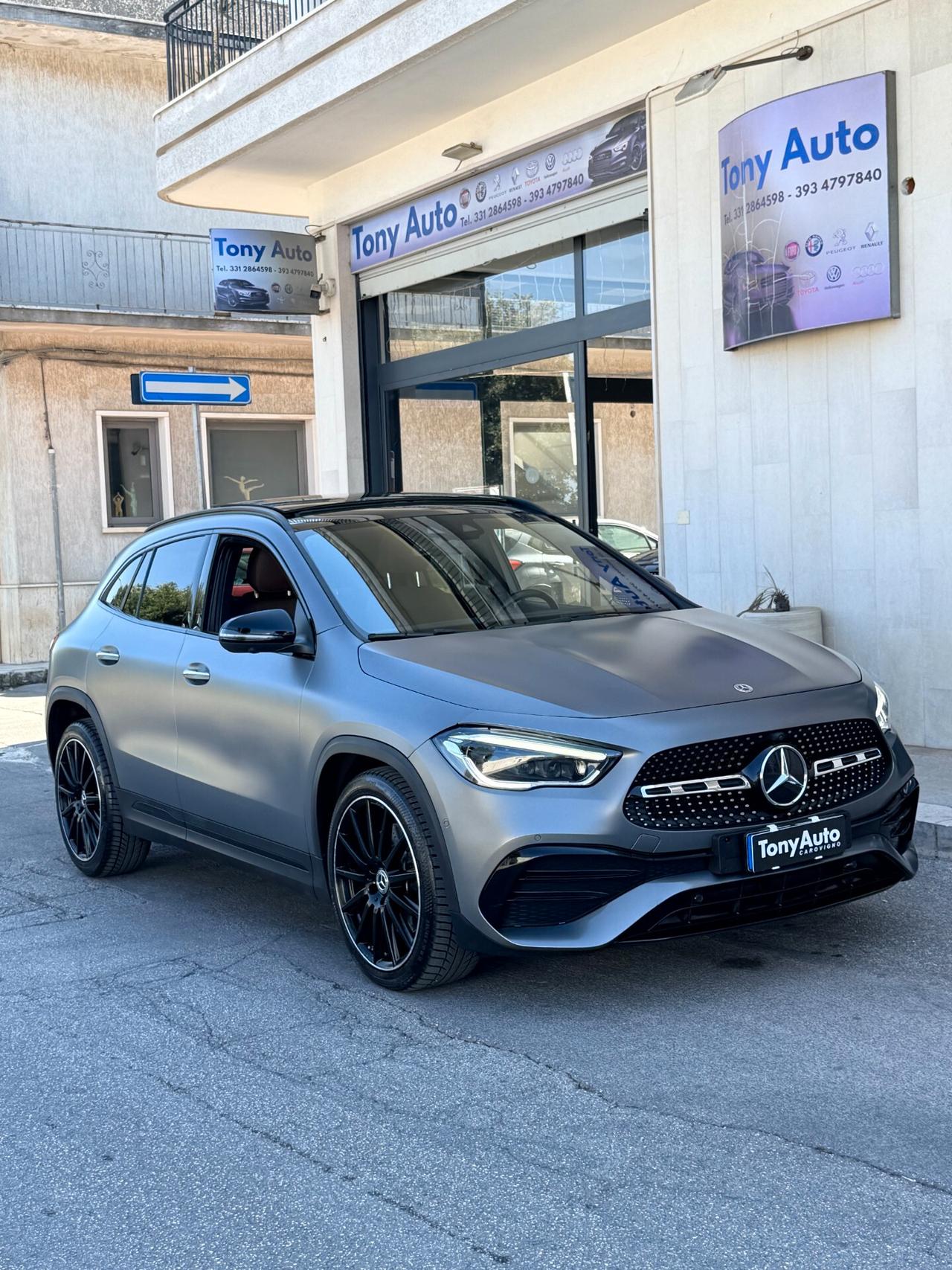 Mercedes-benz GLA 250 Premium auto AMG LINE CON TETTO APRIBILE/PANORAMICO,LUCI SOFFUSE,TELECAMERA,APPLE CARPLAY,ANDROID AU