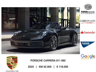 PORSCHE 911 Carrera 992 Cabrio