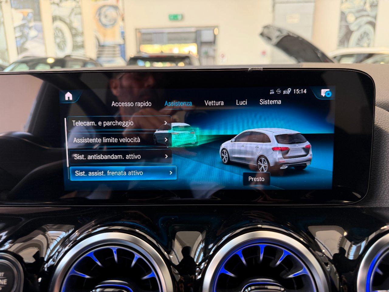 Mercedes B 200 D Premium AMG Auto-LED-18"-Camera-Carplay-Pack Luci