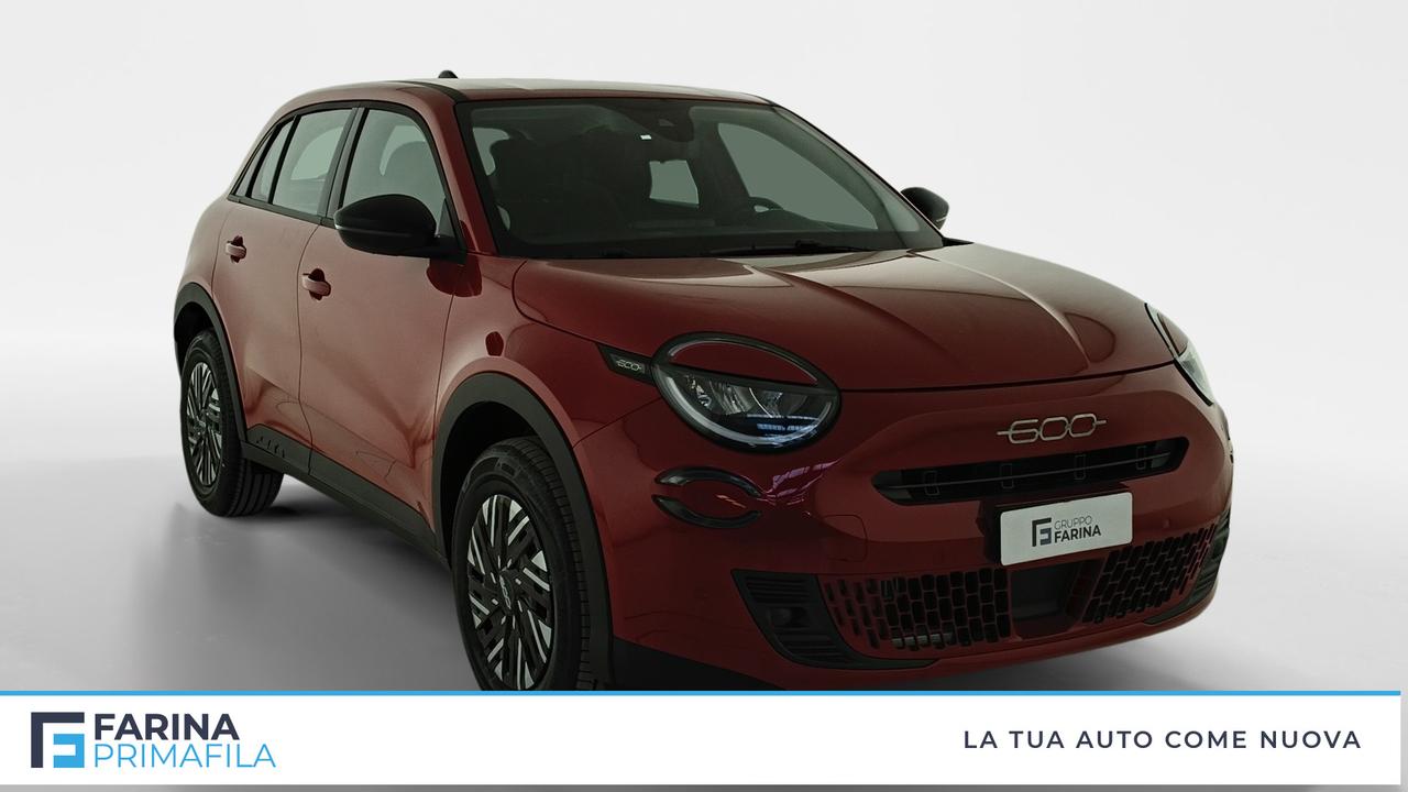 FIAT 600 1.2 hybrid Pop 110cv auto
