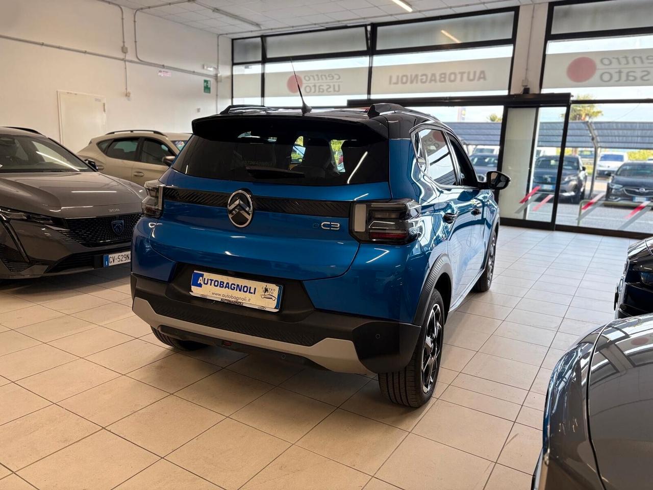 Citroen C3 MAX motore elettrico 44 kWh SPOTICAR BLU