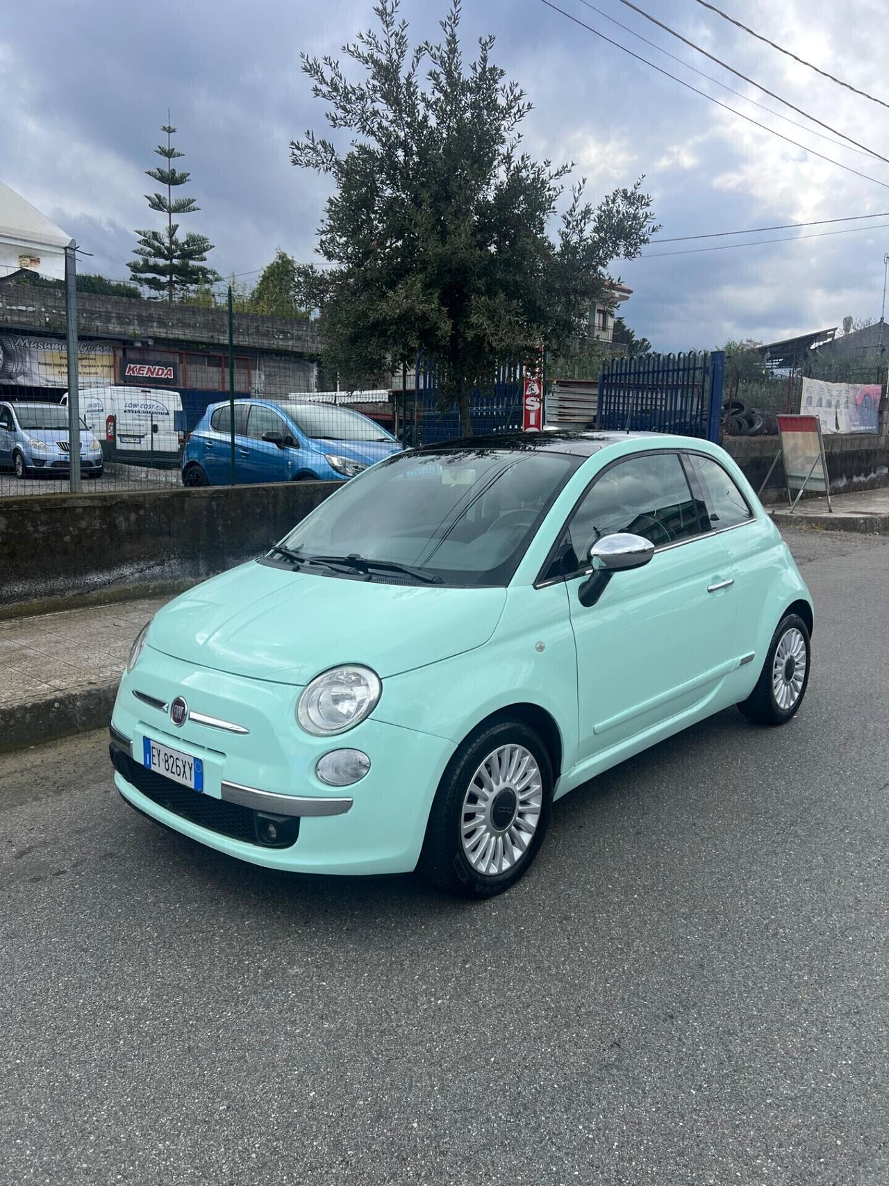 Fiat 500 1.2 benzina 2015 tagliandi certificati