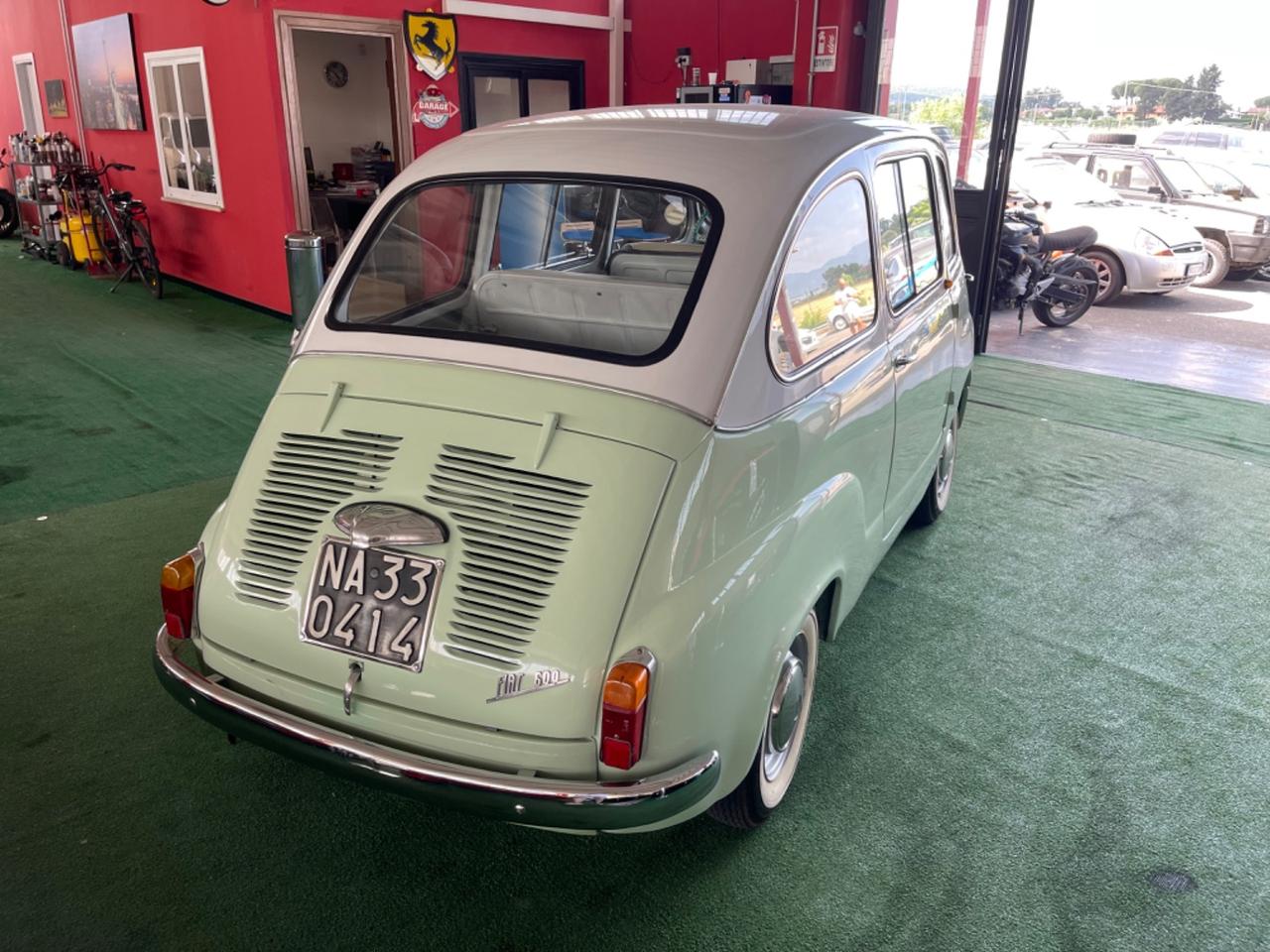 FIAT 600 D MULTIPLA Da Concorso PERMUTE RATE