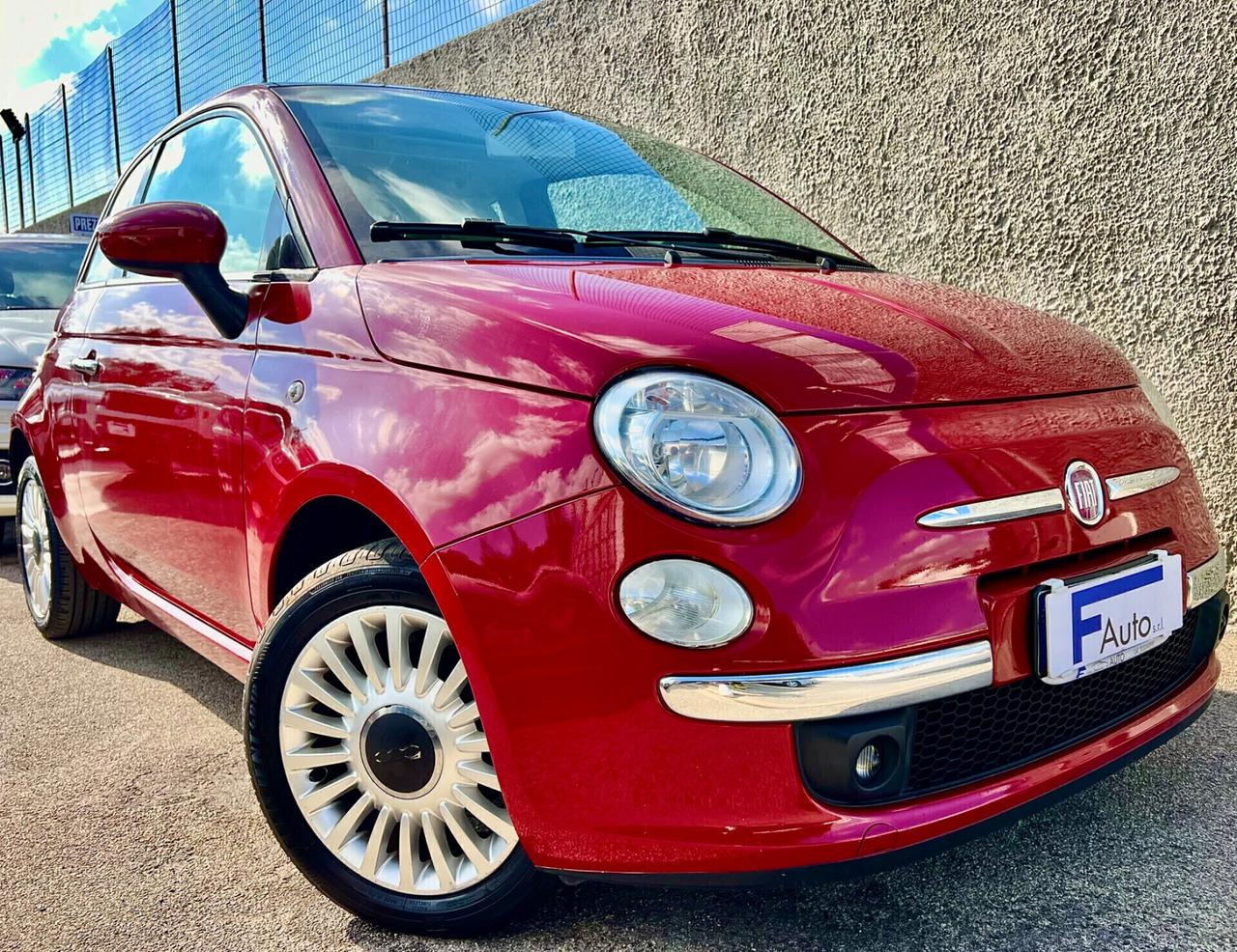 Fiat 500 1.2 GPL Lounge,TETTO PANORAMICO,cerchi in lega,clima,ecc.