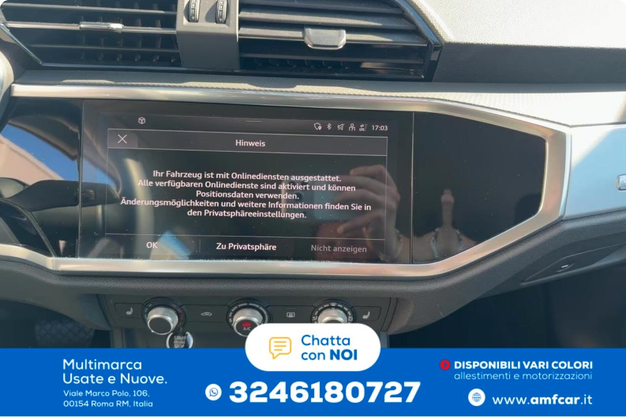Audi Q3 Sportback 35 TDI S line Stronic Navi Keyless