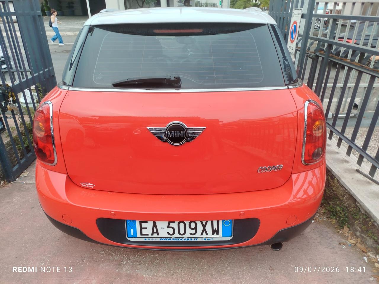Mini Cooper Countryman 1.6-122cv KM CERTI- TAGLIANDATA- GARANZIA 12 MESI
