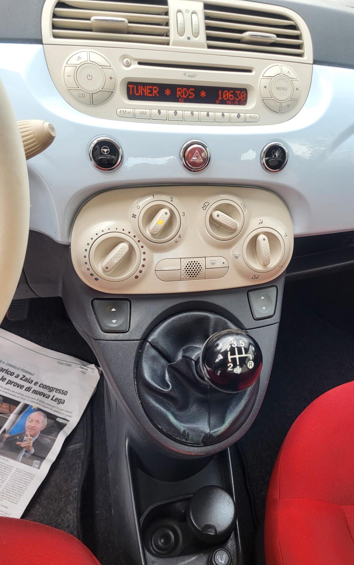 FIAT 500 1,3 M.JET-GARANZIA 1 ANNO-FOTO 4 REVISIONI