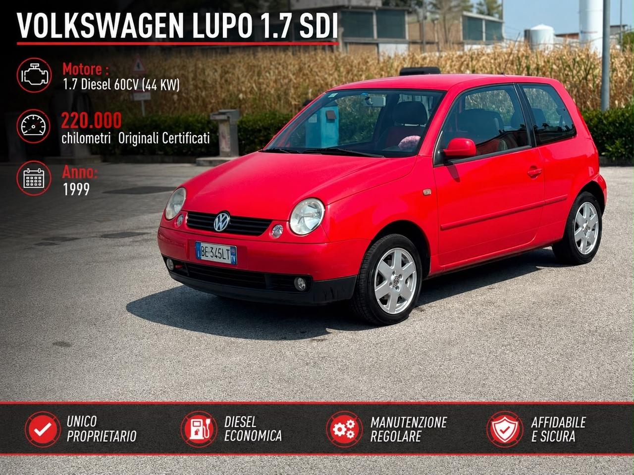 Volkswagen Lupo 1.7 SDI cat Trendline Air