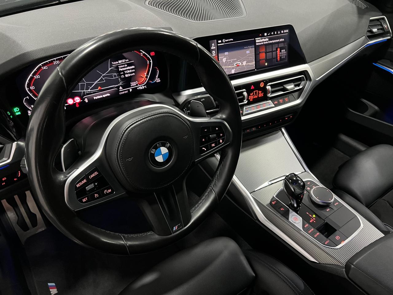 Bmw 320d mhev 48V MSport aut. 190 cv