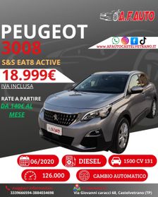Peugeot 3008 BlueHDi 130 S&S EAT8 Active